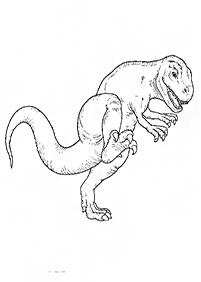 dinosaur coloring pages - page 43