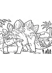 dinosaur coloring pages - page 50