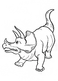 dinosaur coloring pages - page 55