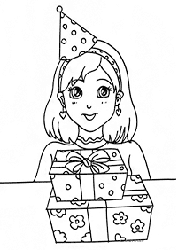 birthday coloring pages - page 12