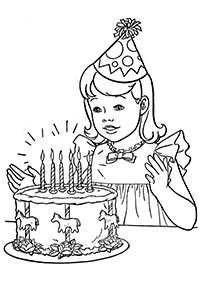 birthday coloring pages - Page 2