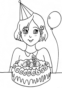birthday coloring pages - Page 20