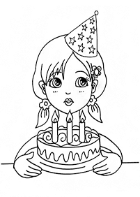 birthday coloring pages - page 4