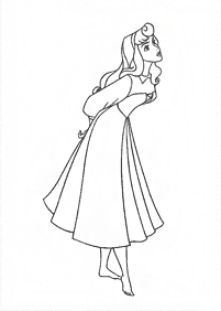 sleeping-beauty (aurora) coloring pages - Page 28