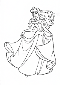Sleeping Beauty - Printable Coloring Pages