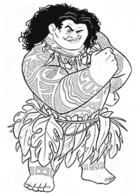 Moana - Coloring Pages Index