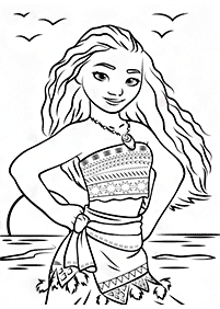 Moana Coloring Pages Index