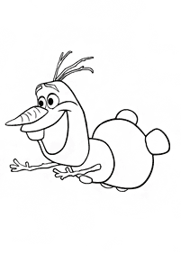 Frozen - Printable Coloring Pages