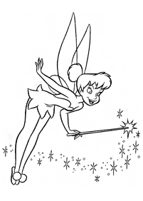 tinkerbell coloring pages - page 57
