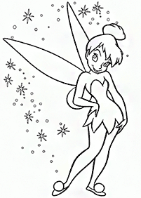 tinkerbell coloring pages - page 71