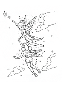 tinkerbell coloring pages - page 83