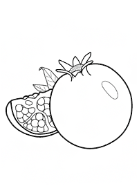 fruit coloring pages - page 59