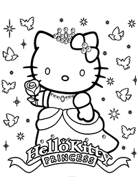 hello kitty coloring pages - page 14