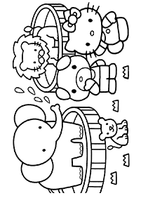 hello kitty coloring pages - Page 20