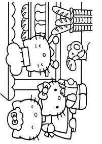 hello kitty coloring pages - Page 22