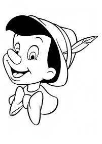 pinocchio coloring pages - page 12