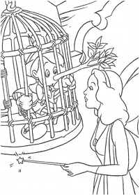 pinocchio coloring pages - page 14