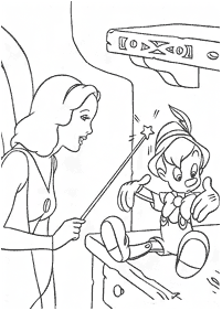 pinocchio coloring pages - page 18