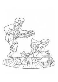 pinocchio coloring pages - Page 2