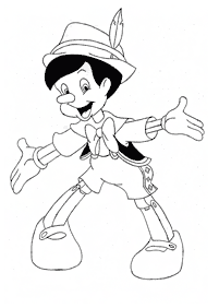 pinocchio coloring pages - Page 20