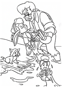pinocchio coloring pages - Page 26