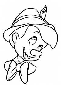 pinocchio coloring pages - page 32