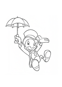 pinocchio coloring pages - page 34