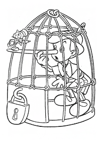 pinocchio coloring pages - page 35