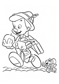 pinocchio coloring pages - page 36