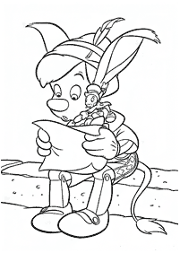 pinocchio coloring pages - page 42