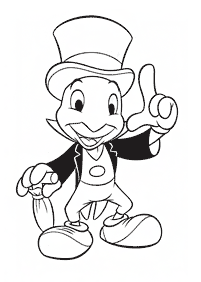 pinocchio coloring pages - page 43