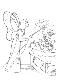 pinocchio coloring pages - page 46