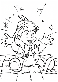 pinocchio coloring pages - page 54