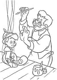 pinocchio coloring pages - page 6