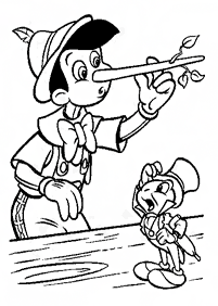 pinocchio coloring pages - page 61