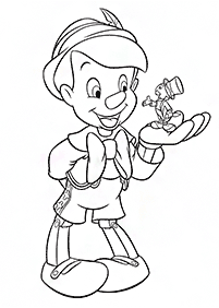 pinocchio coloring pages - page 63