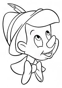 pinocchio coloring pages - page 65