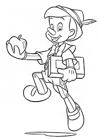 pinocchio coloring pages - page 66