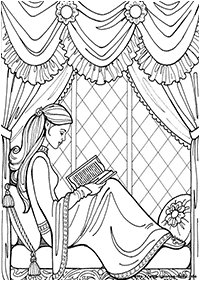 Princess Coloring Pages for Kids
