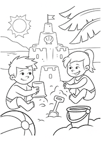 summer coloring pages - page 70