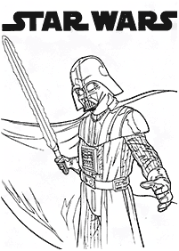 Star Wars coloring pages - page 4