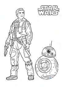 Star Wars coloring pages - page 9