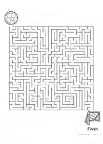 Druckbare Labyrinthe - Labyrinth 144