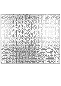 Druckbare Labyrinthe - Labyrinth 156