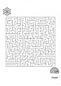 Druckbare Labyrinthe - Labyrinth 157