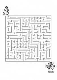 Druckbare Labyrinthe - Labyrinth 162