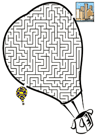 Druckbare Labyrinthe - Labyrinth 42