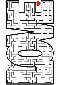 Druckbare Labyrinthe - Labyrinth 45