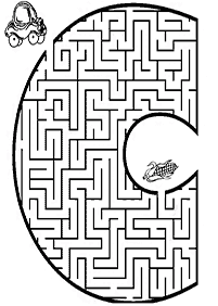 Druckbare Labyrinthe - Labyrinth 57