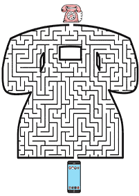 Druckbare Labyrinthe - Labyrinth 66